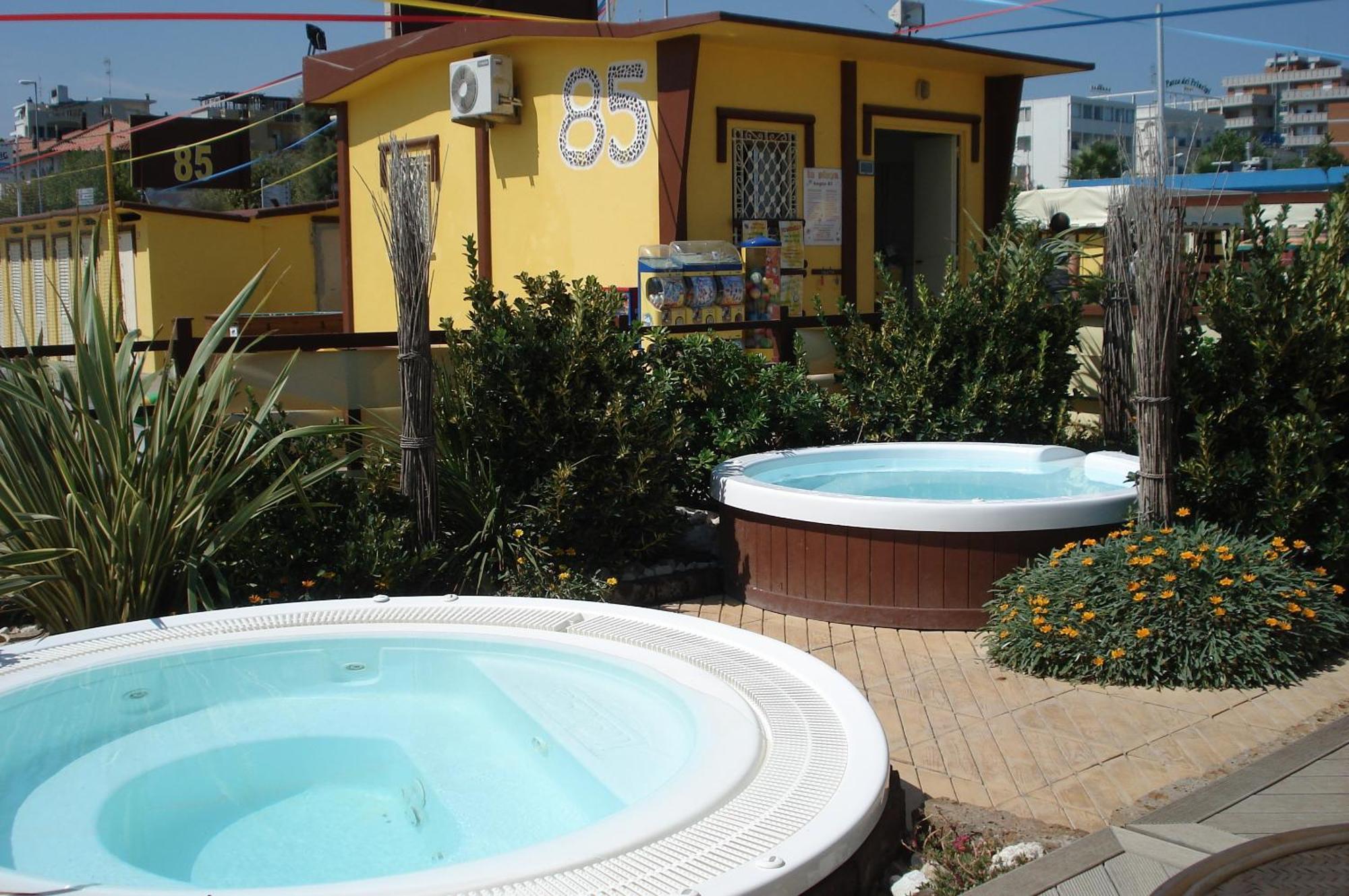 Hotel City Rimini Bagian luar foto